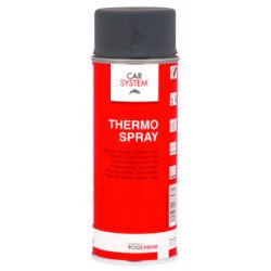 Farba termo odporna na temp do 650st C czarna spray Carsystem
