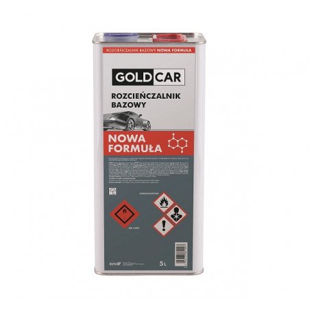 Rozcieńczalnik Goldcar bazowy nowa formuła 5L