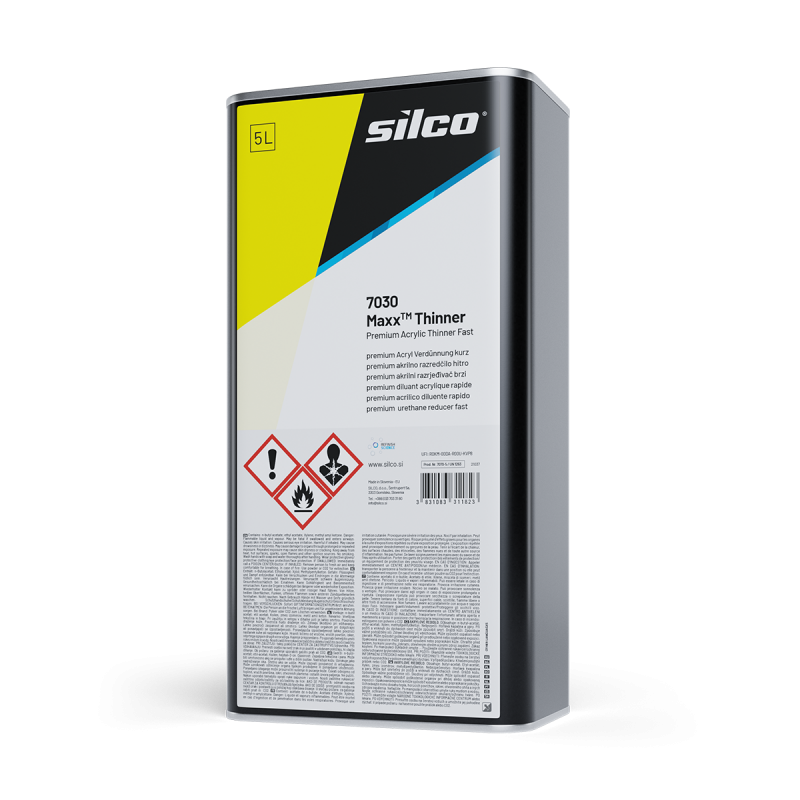 Rozcieńczalnik akrylowy Silco 7030, Szybki, 5L