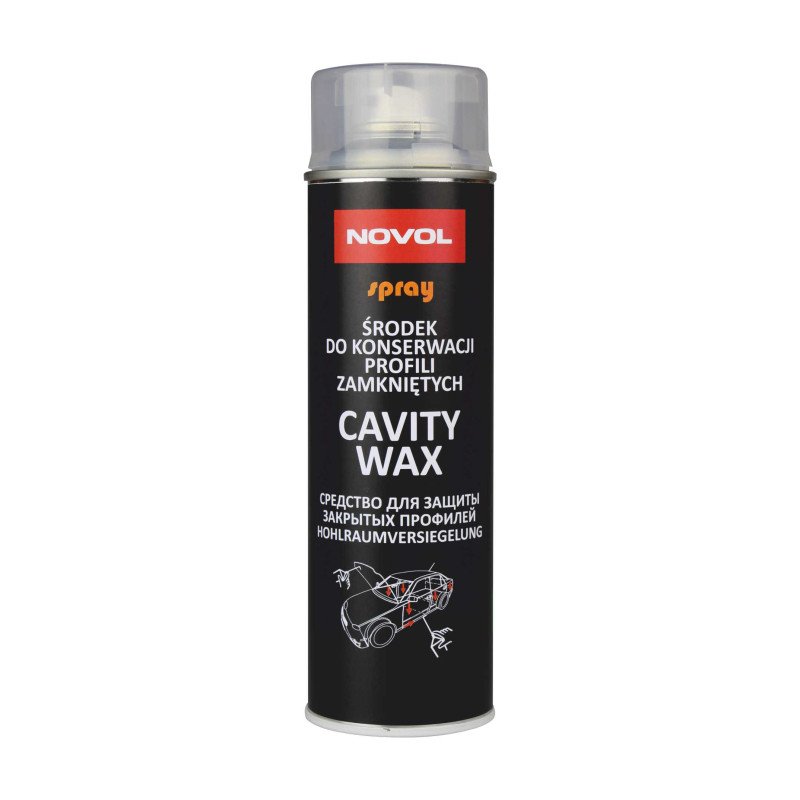 Środek do konserwacji profili zamkniętych Novol CAVITY WAX 500ml spray