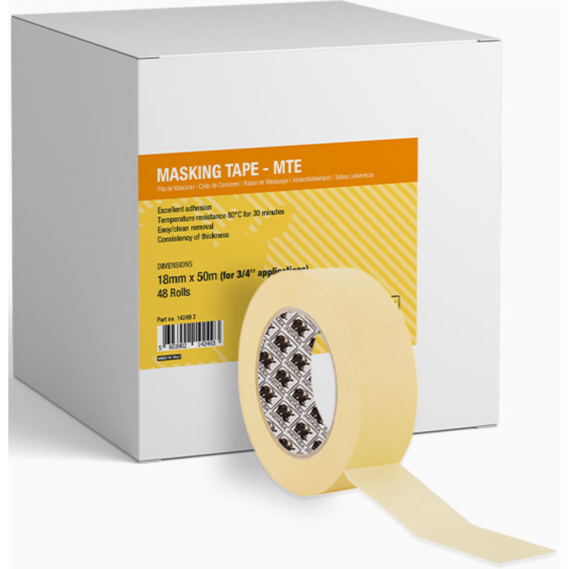 Taśma Maskująca Lakiernicza INDASA MTE 18mm x 50m