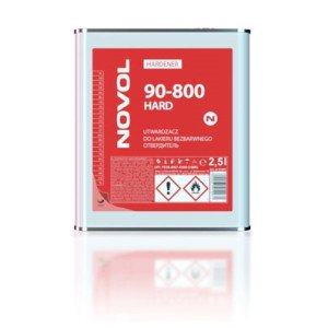 Novol 90-800 HARD standard - utwardzacz do lakieru bezbarwnego 2.5l
