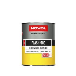 Novol FLASH 900 lakier strukturalny czarny 750ml