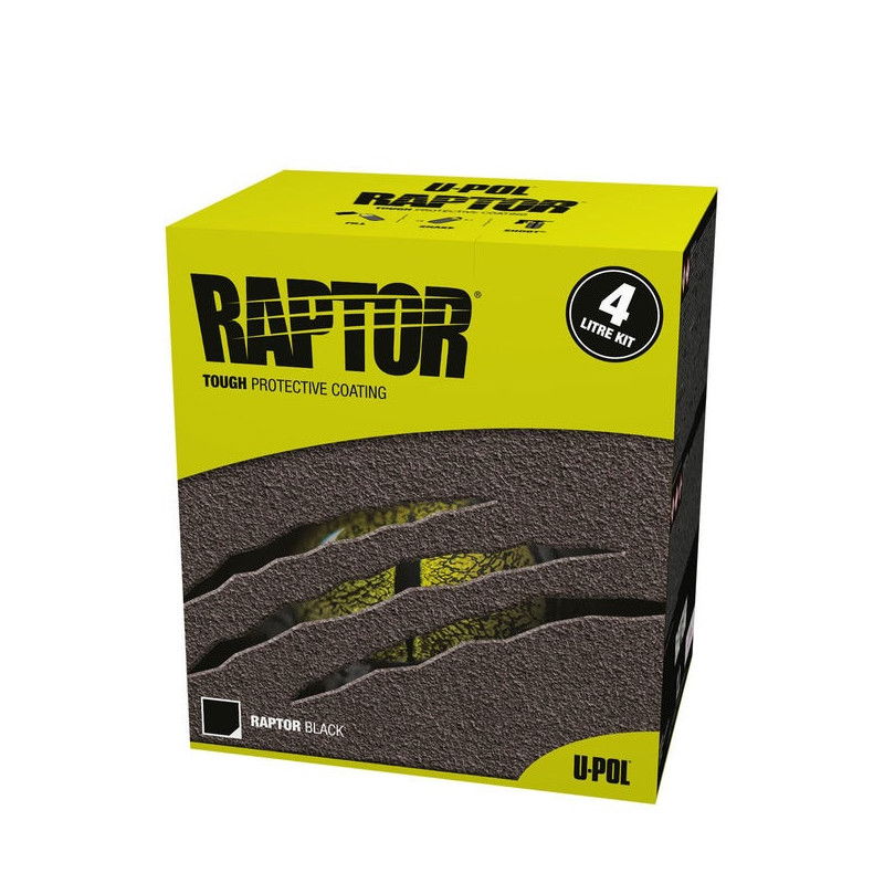 Raptor U-POL to natryskowy środek ochronny 3.8l czarny
